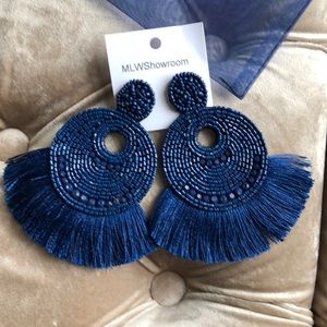 Handmade, beaded, fashion earrings